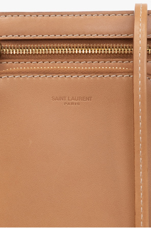 Saint Laurent Strapped leather pouch