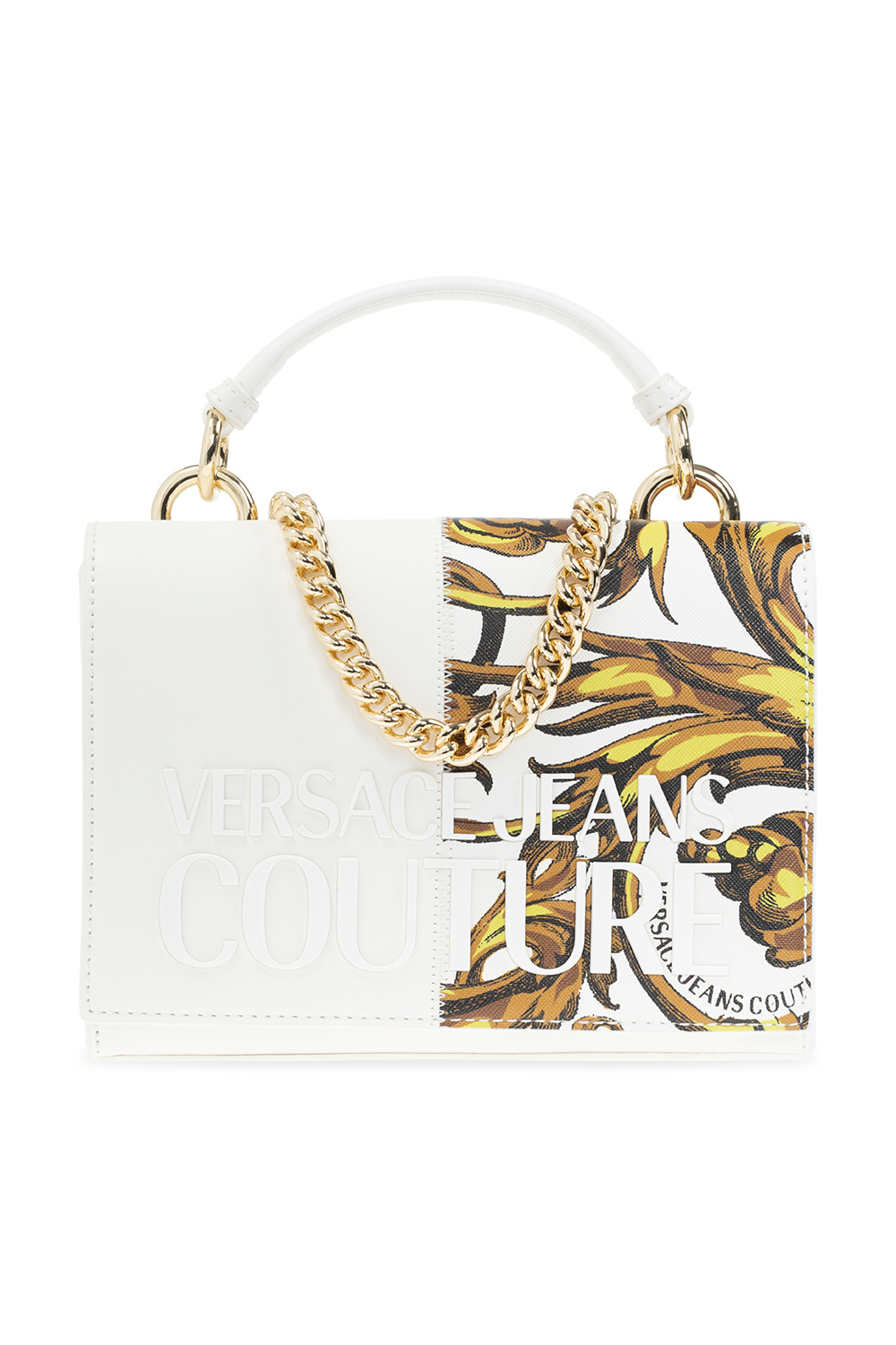 Versace Jeans Women's Chain Couture Tote Bag - Metallic - Totes