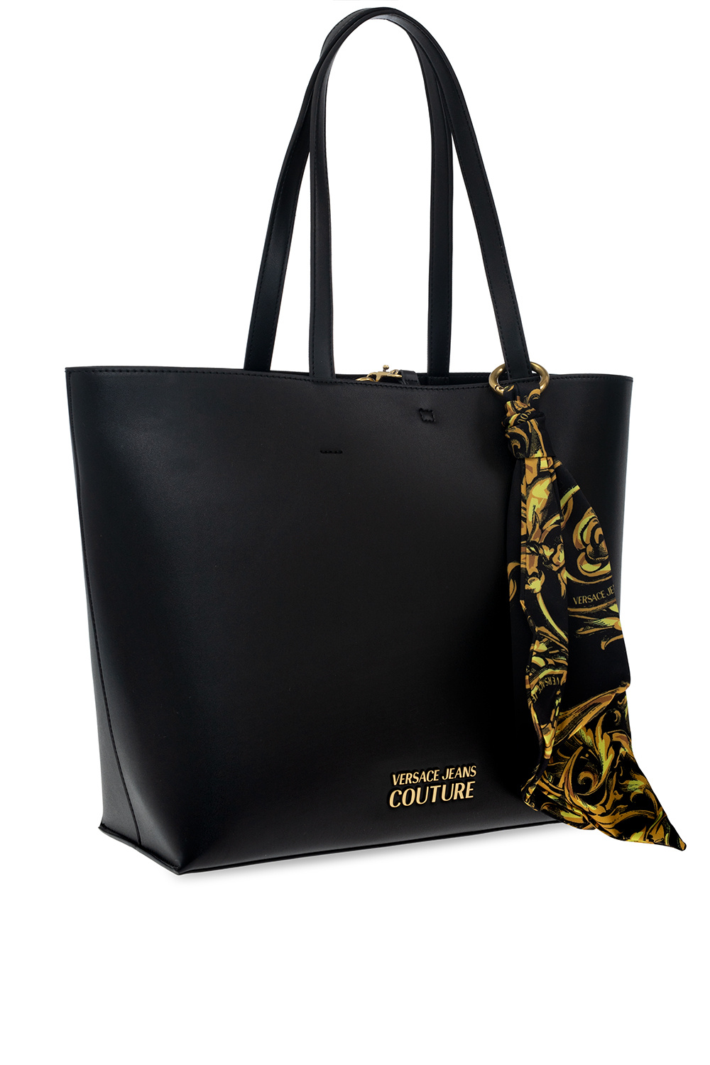 Versace Jeans Couture Black Signature Printed Classic Everyday Large  Shopper Tote Bag for womens : Clothing, Shoes & Jewelry 