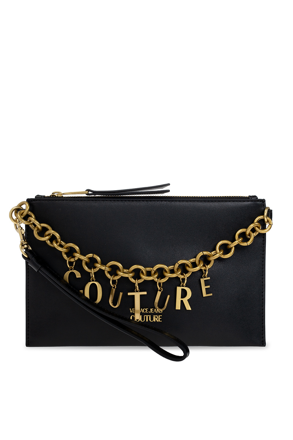 Versace Jeans Couture ‘Charms Couture’ clutch with logo