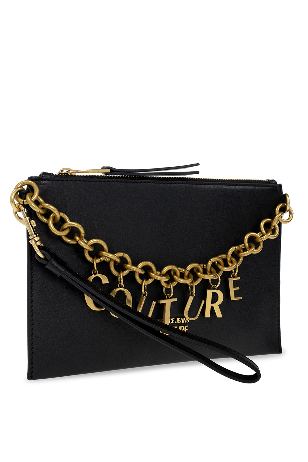 Versace Jeans Couture ‘Charms Couture’ clutch with logo