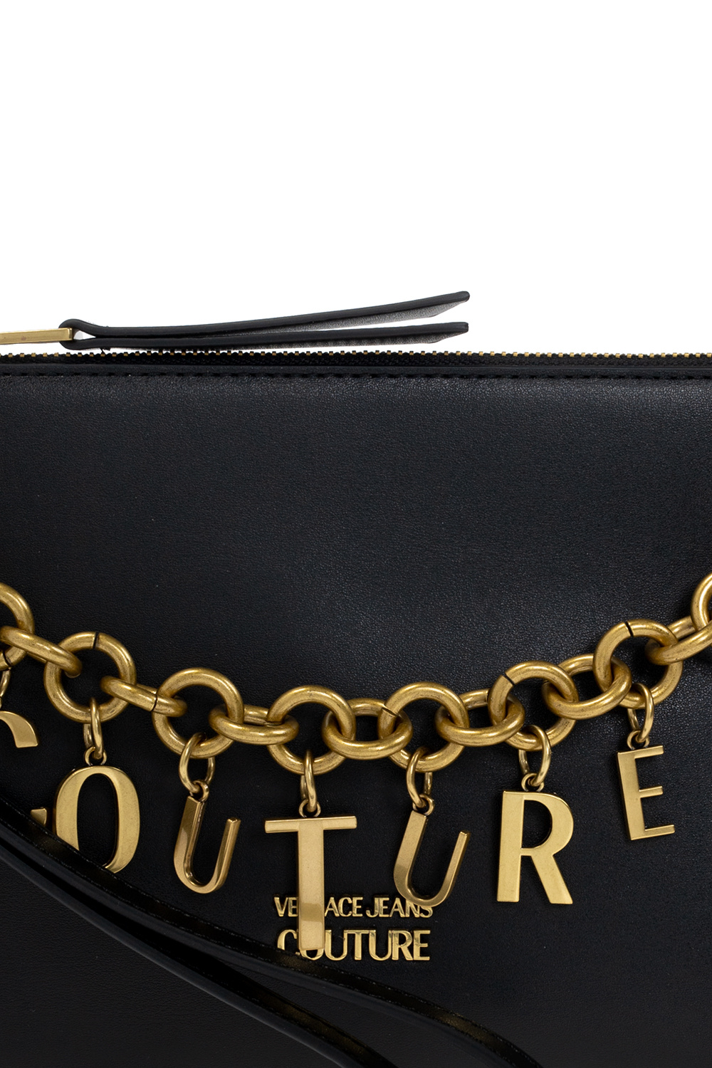 Versace Jeans Couture ‘Charms Couture’ clutch with logo