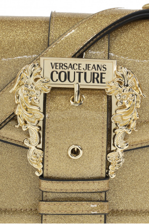 Versace Jeans Couture Glittered bag with logo