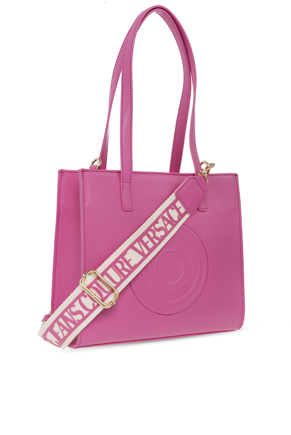 Pink Shoulder bag with logo Versace Jeans Couture - Vitkac Sweden