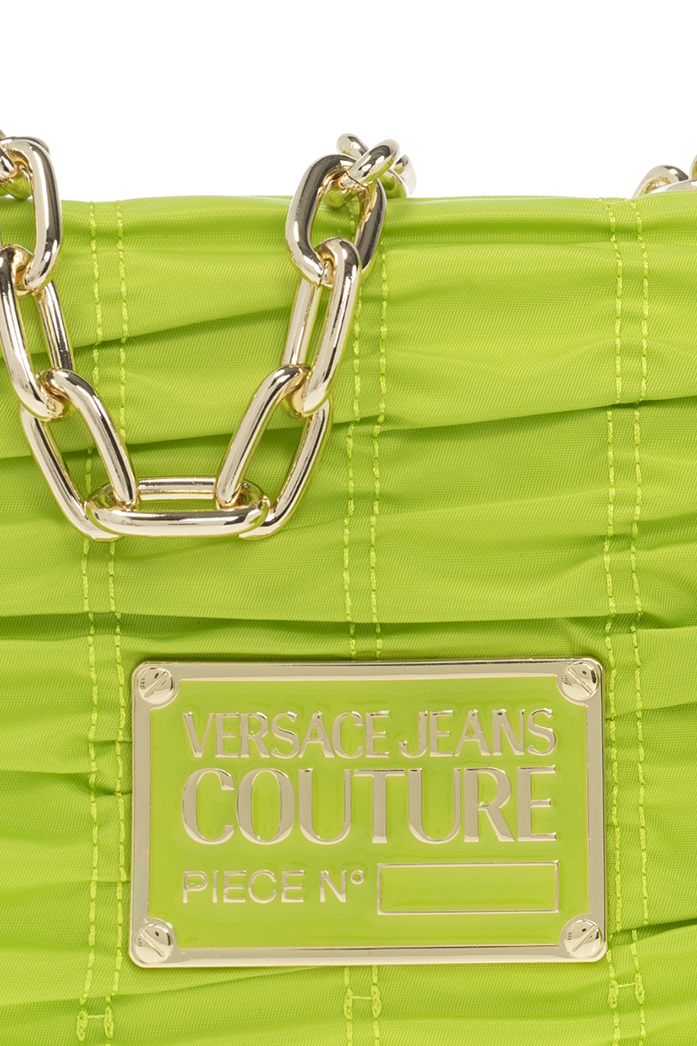 Versace Green Couture I Shoulder Bag