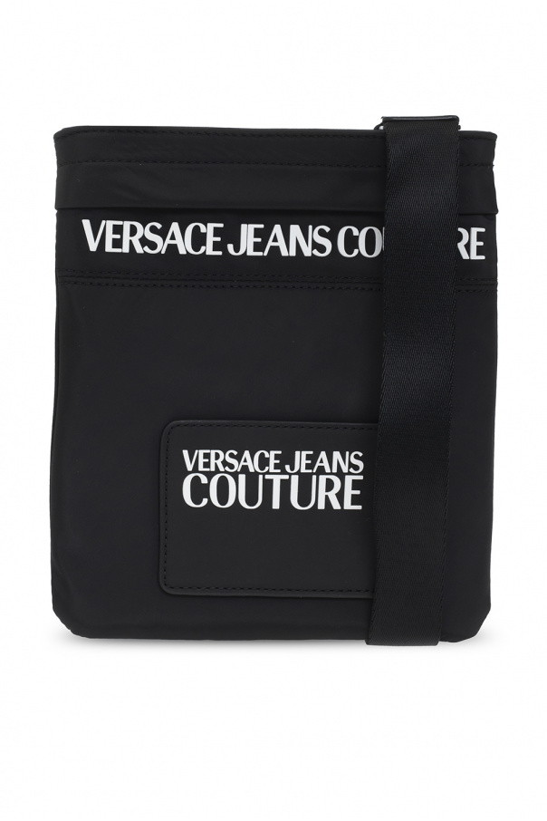 Versace jeans Purple Couture Shoulder bag with logo