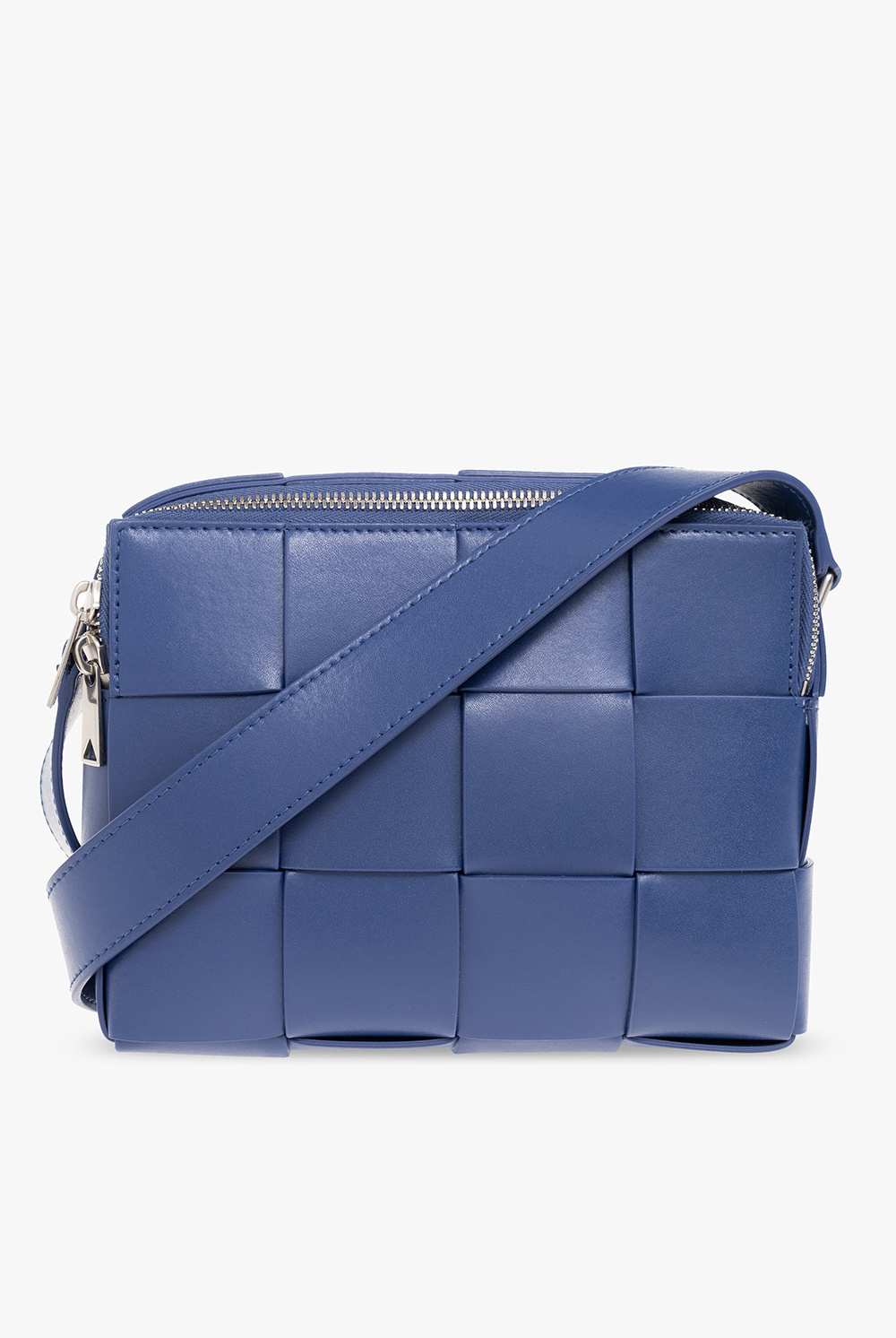 Bottega Veneta 'cassette Small' Shoulder Bag in Blue