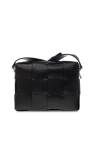 Bottega Veneta BLACK ‘Cassette Small’ shoulder bag