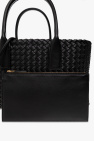 Bottega Veneta BLACK 'Cabat Small’ shopper bag