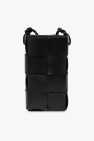 Bottega Veneta BLACK Phone case with strap