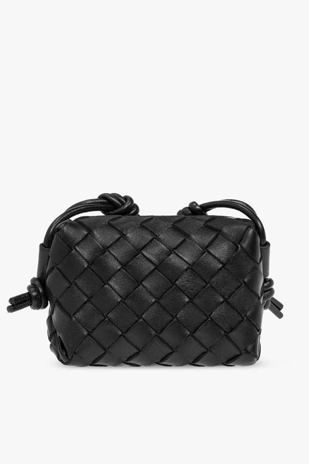 Black 'Candy Loop' shoulder bag Bottega Veneta - De-iceShops GQ