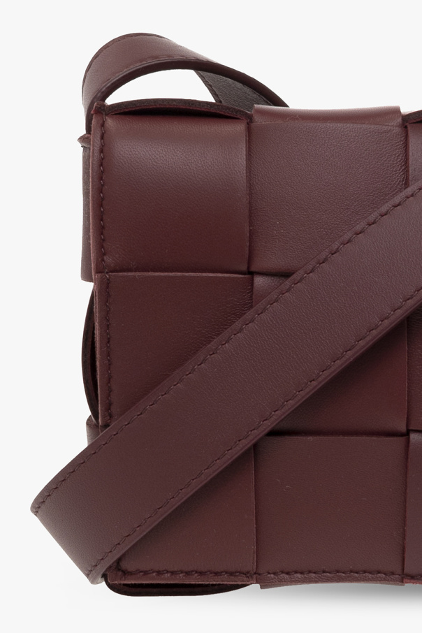 Bottega Veneta Nodini Woven Leather Crossbody Brown Bag – V & G Luxe  Boutique