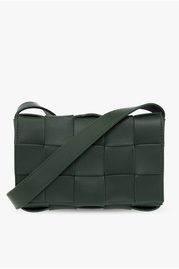 bottega noir Veneta ‘Cassette Small’ shoulder bag