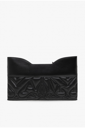 Alexander McQueen ‘The Bow’ quilted clutch