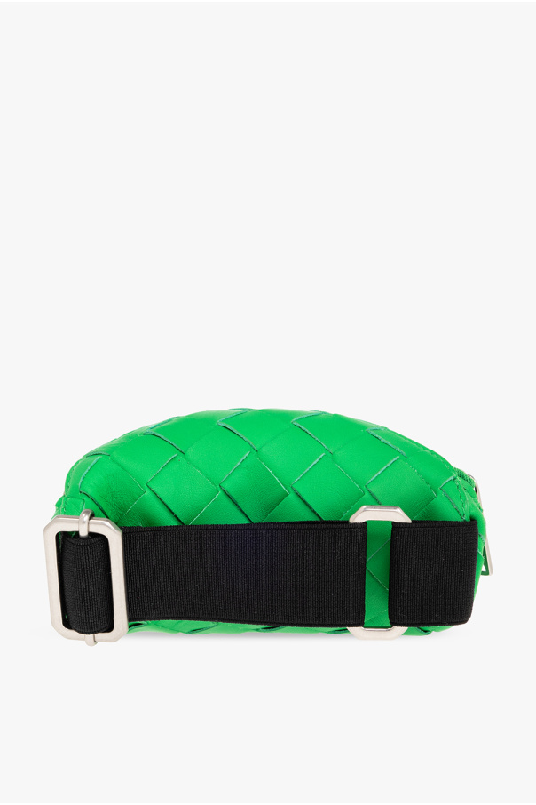 Bottega Veneta Pouch With Wrist Strap in Green