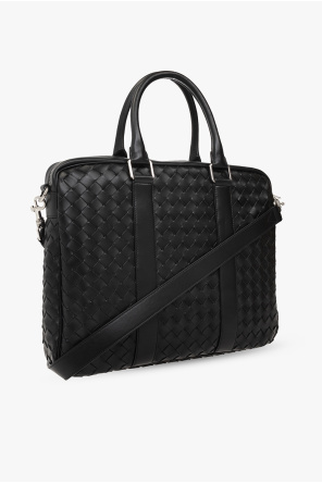 Bottega 8.6in Veneta ‘Classic Intrecciato Large’ briefcase