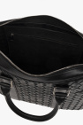 Bottega Veneta BLACK ‘Classic Intrecciato Large’ briefcase