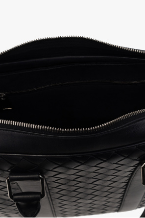 Bottega triangle Veneta ‘Classic Intrecciato Large’ briefcase