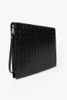 Bottega Veneta BLACK ‘Classic Intrecciato Medium’ document case