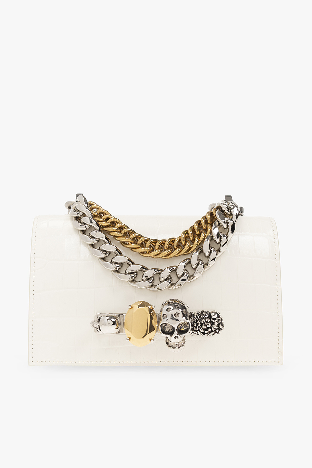 Alexander McQueen ‘Jewelled Satchel Mini’ shoulder bag