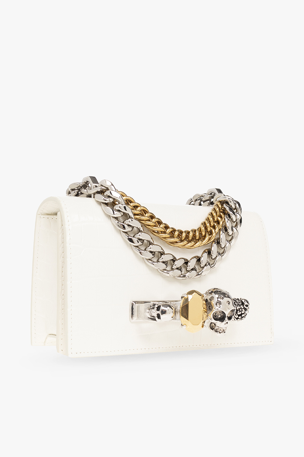 Alexander McQueen ‘Jewelled Satchel Mini’ shoulder bag