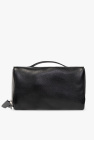 Saint Laurent ‘Paris Cube’ leather wash bag