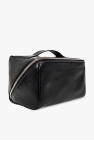 Saint Laurent ‘Paris Cube’ leather wash bag