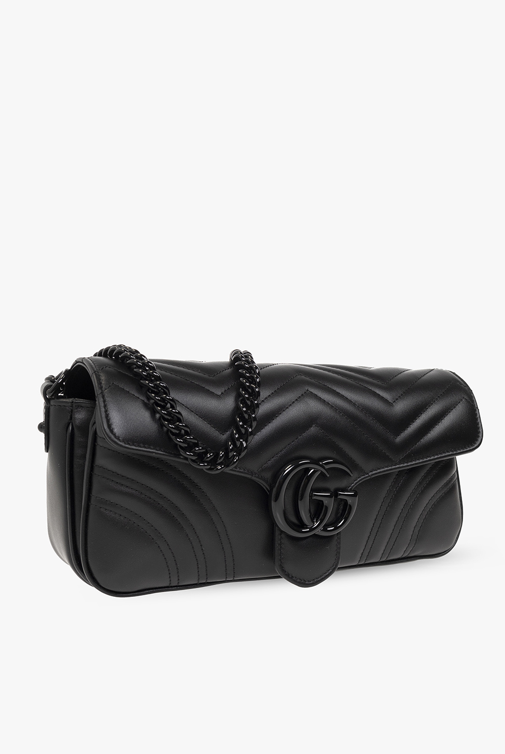 gucci Neutrals ‘GG Marmont 2.0’ quilted shoulder bag