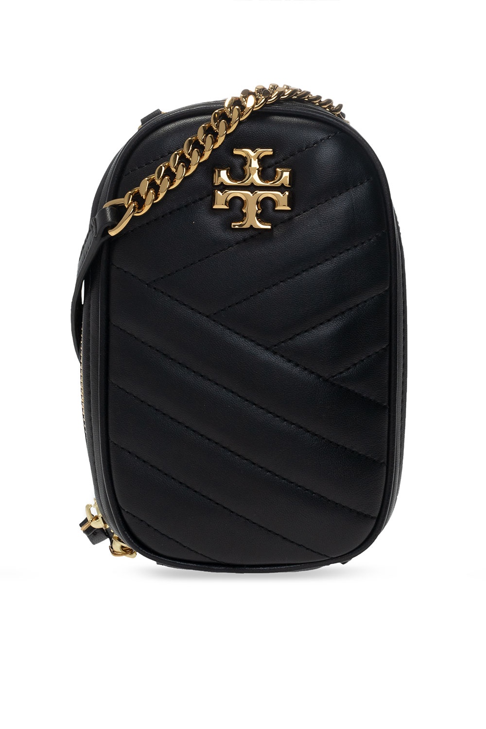 Kira Shoulder bag - Tory Burch - Leather - Black