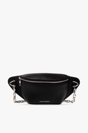 alexander mcqueen leather phone pouch