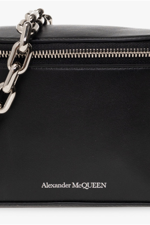 Alexander McQueen Alexander McQueen engraved logo rope ring