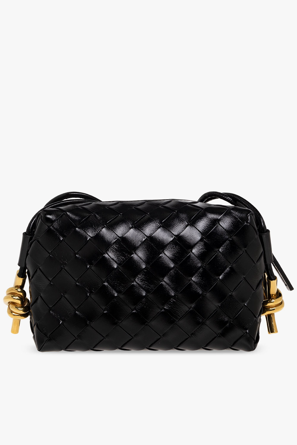 Bottega Veneta ‘Loop Mini’ glossy shoulder bag