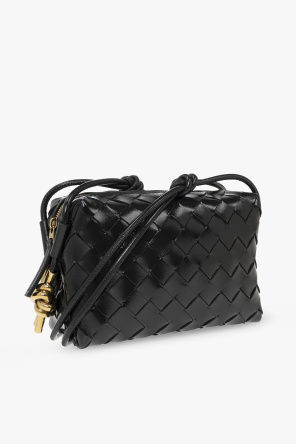 Bottega Veneta ‘Loop Mini’ glossy shoulder bag