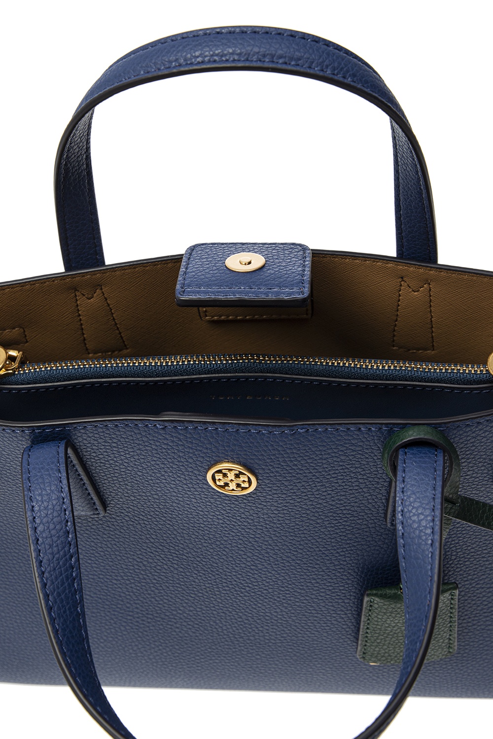 Tory Burch Navy Blue Quilted Leather Bryant Shoulder Bag Tory Burch