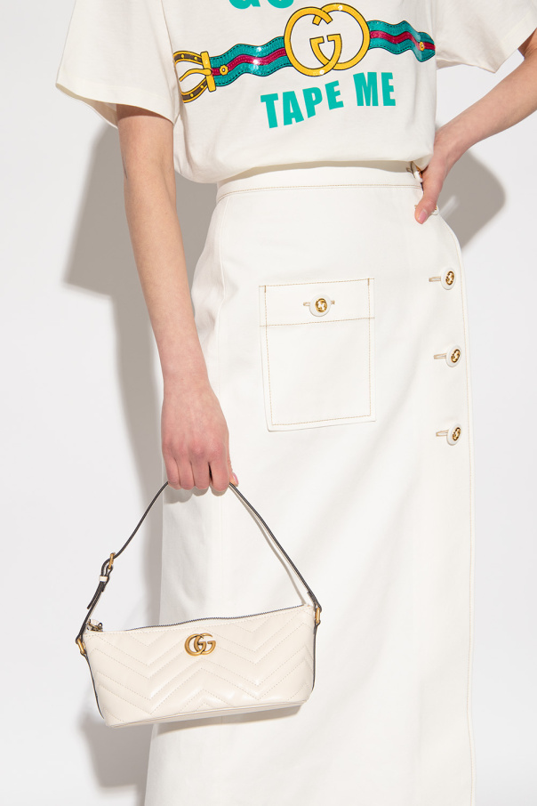 Gucci Pikowana torba na ramię ‘GG Marmont 2.0’