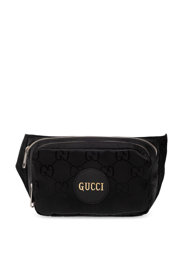 Gucci Gucci Leather mid-heel loafer Black
