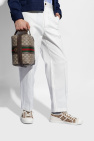 Gucci beige Wash bag with monogram