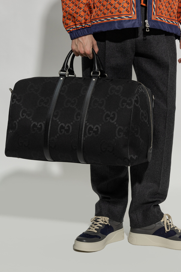 Gucci zipped Duffel bag from ‘GG Jumbo’ canvas
