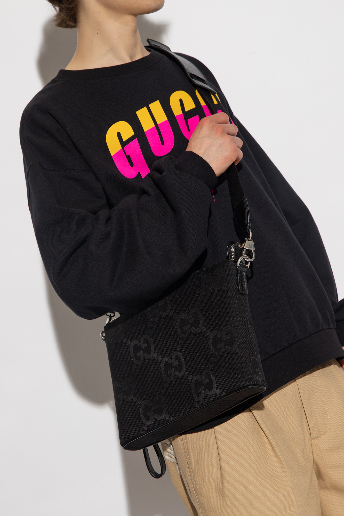 Gucci Monogrammed shoulder bag