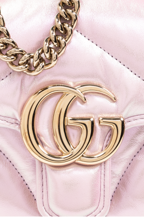 Gucci Pikowana torba na ramię ‘GG Marmont Mini’