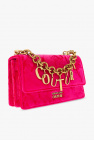 Versace Jeans Couture Velvet shoulder bag