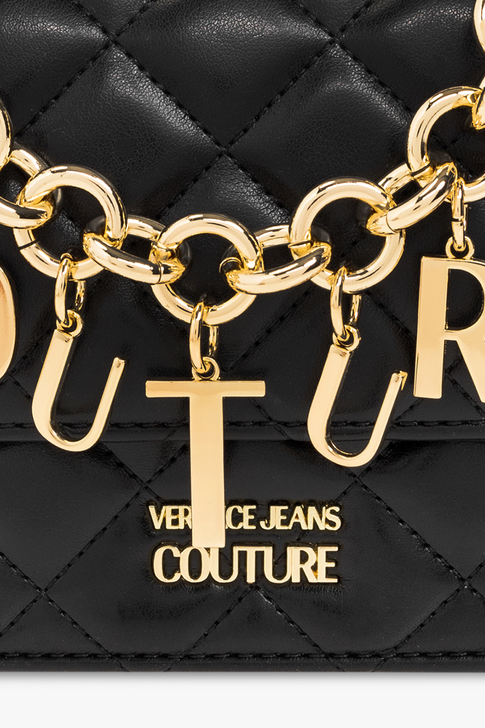 Versace Jeans Couture Short patchwork en jean