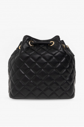 Versace Jeans Couture Quilted bucket bag