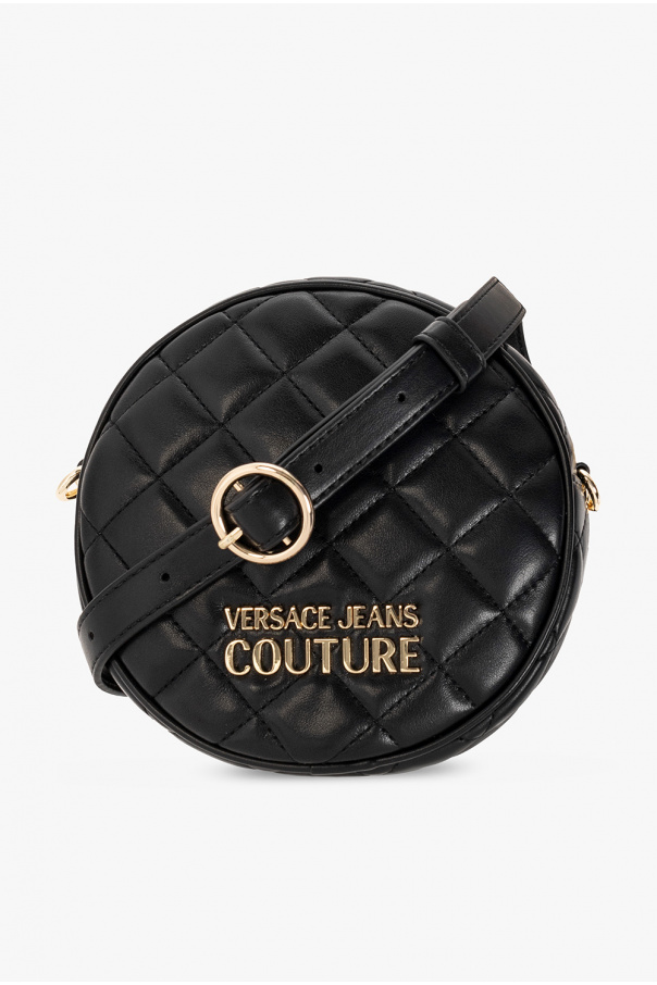 Versace Jeans Couture Medea Hanna Chain Strap Leather Tote