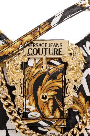 Versace jeans Schwarz Couture Printed shoulder bag