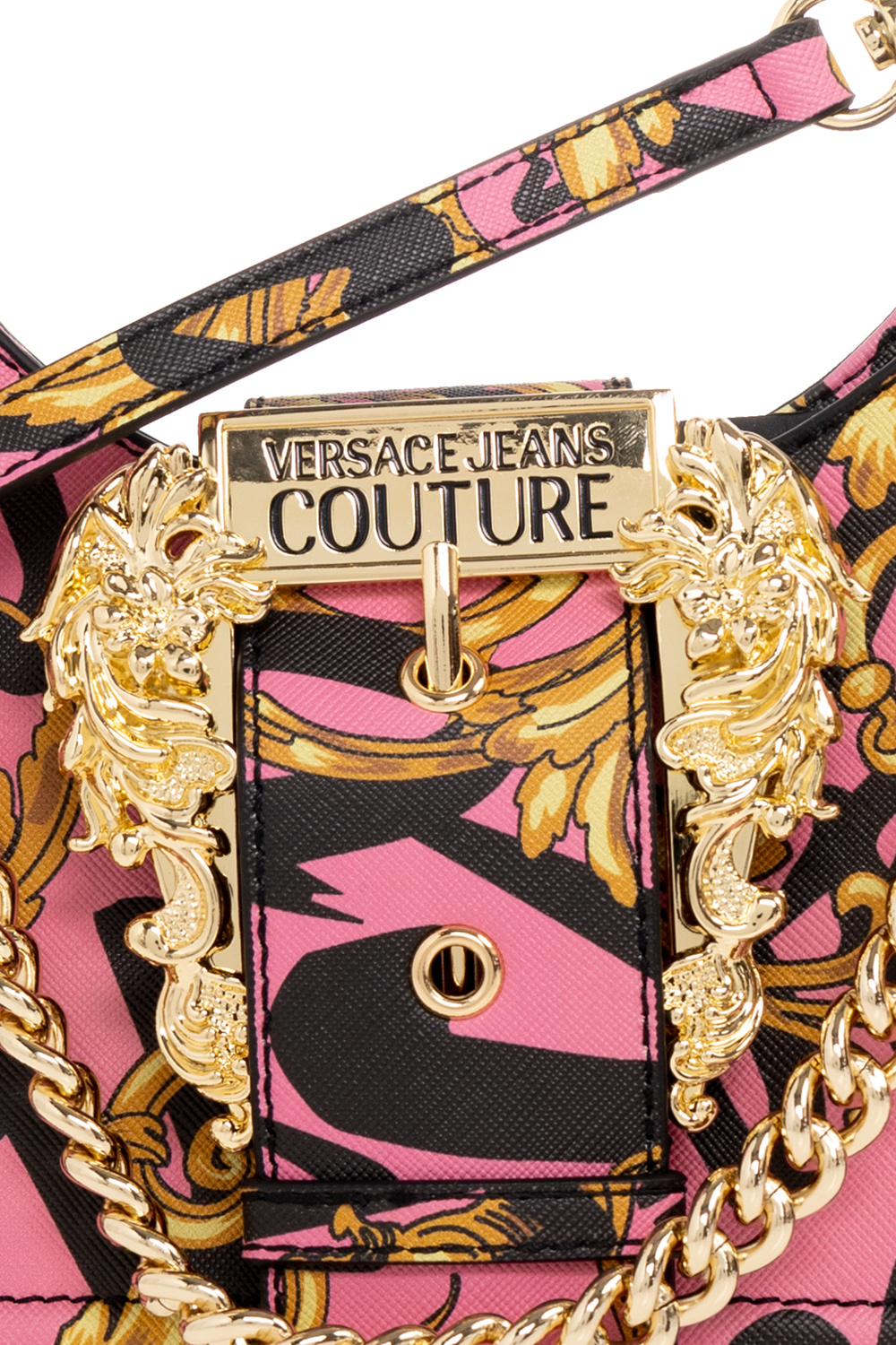 Versace Jeans Couture Kalmanovich velvet cut-out dress