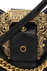Versace Jeans Couture stirrup detail legging in black