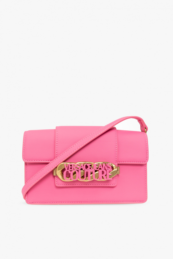 Pink Shoulder bag with logo Versace Jeans Couture - Vitkac France