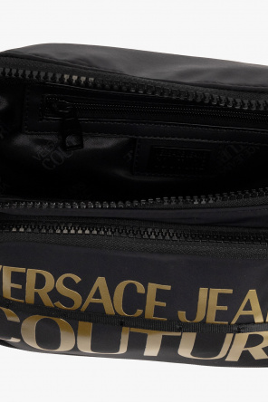 Versace Jeans Couture zip leopard print dress