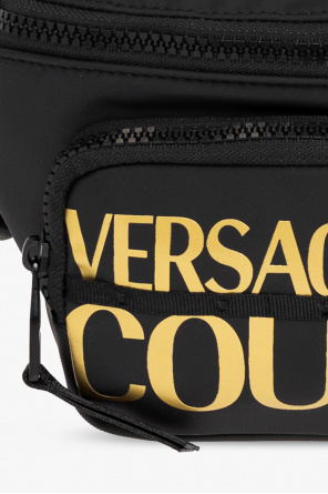 Versace Jeans Couture zip leopard print dress